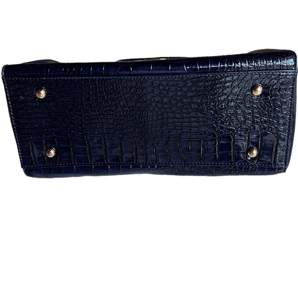 〰️ RIME & CO 〰️ Classy Double-sided Croc Print Patent Leather Handbag 👜 - Picture 12 of 13